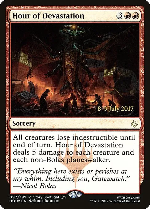 Hour of Devastation · Hour of Devastation Promos 97s/62