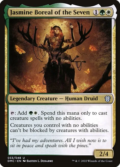Jasmine Boreal of the Seven · Dominaria United Commander 33/240