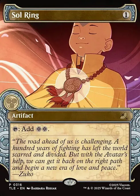 Sol Ring · Avatar: The Last Airbender Eternal 316/317