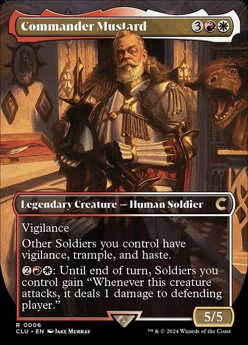 Commander Mustard · Ravnica: Clue Edition 6/284