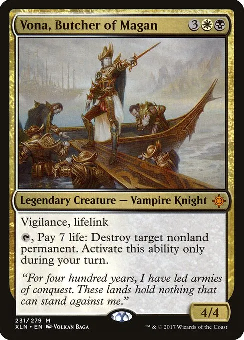 Vona, Butcher of Magan · Ixalan 231/289