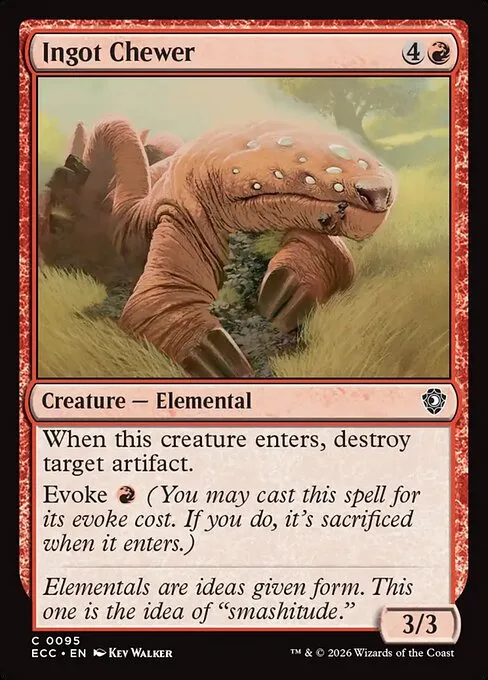 Ingot Chewer · Lorwyn Eclipsed Commander 95/176