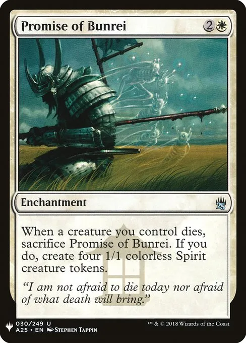 Promise of Bunrei · The List A25-30/5050