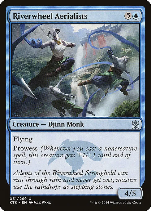 Riverwheel Aerialists · Khans of Tarkir 51/293