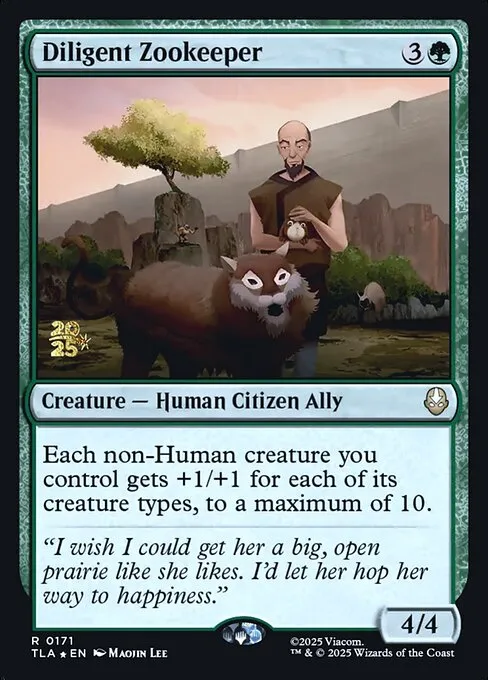 Diligent Zookeeper · Avatar: The Last Airbender Promos 171s/80