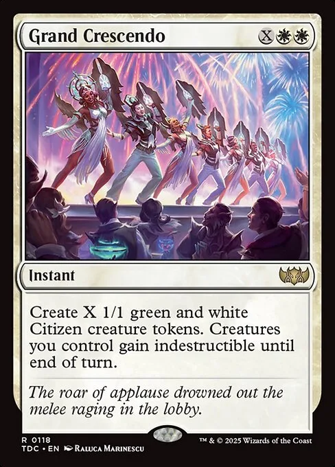 Grand Crescendo · Tarkir: Dragonstorm Commander 118/413