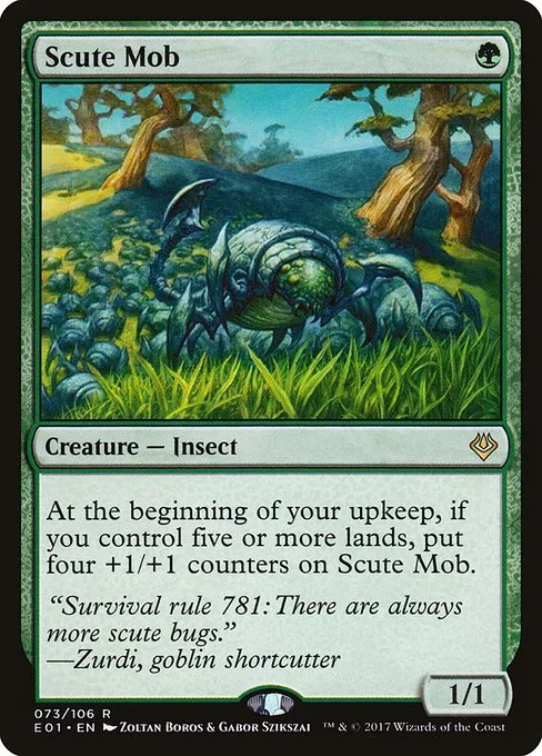 Scute Mob · Archenemy: Nicol Bolas 73/106