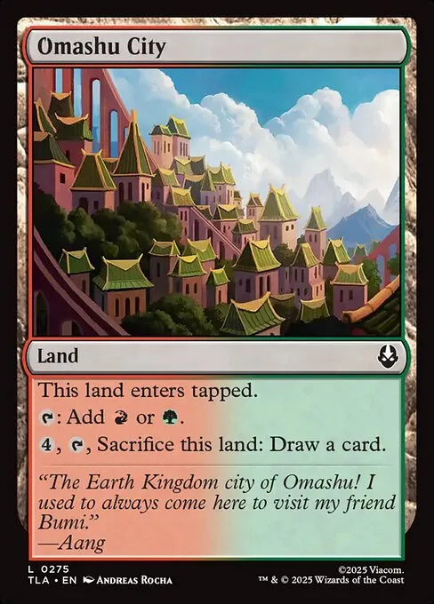 Omashu City · Avatar: The Last Airbender 275/394