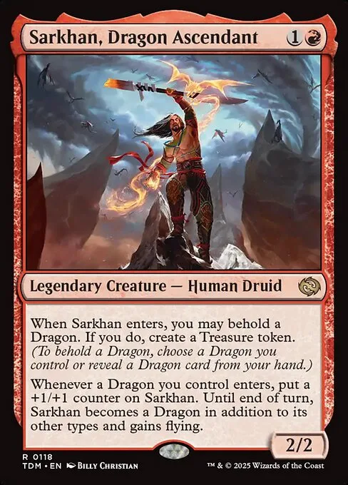 Sarkhan, Dragon Ascendant · Tarkir: Dragonstorm 118/427