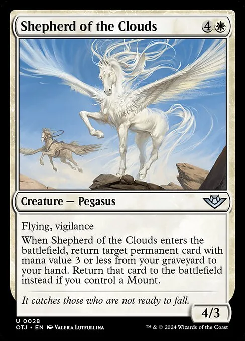 Shepherd of the Clouds · Outlaws of Thunder Junction 28/374