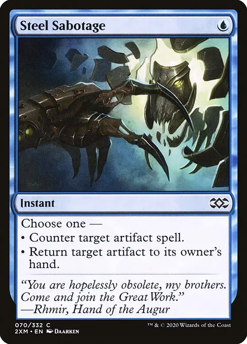 Steel Sabotage · Double Masters 70/384