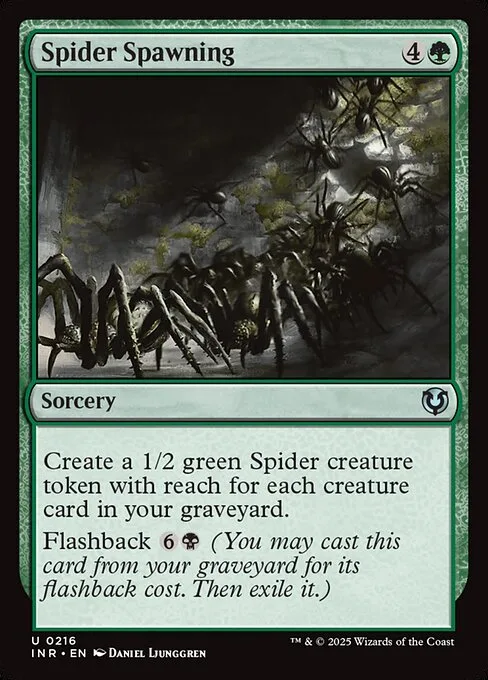 Spider Spawning · Innistrad Remastered 216/495