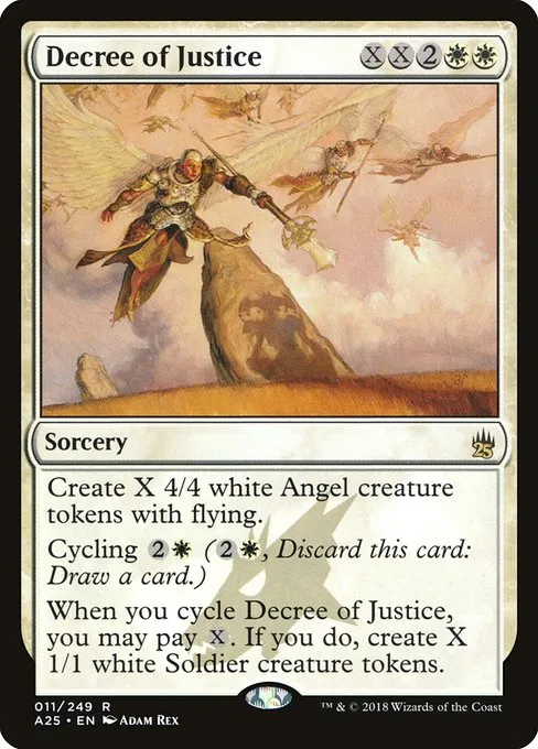 Decree of Justice · Masters 25 11/249