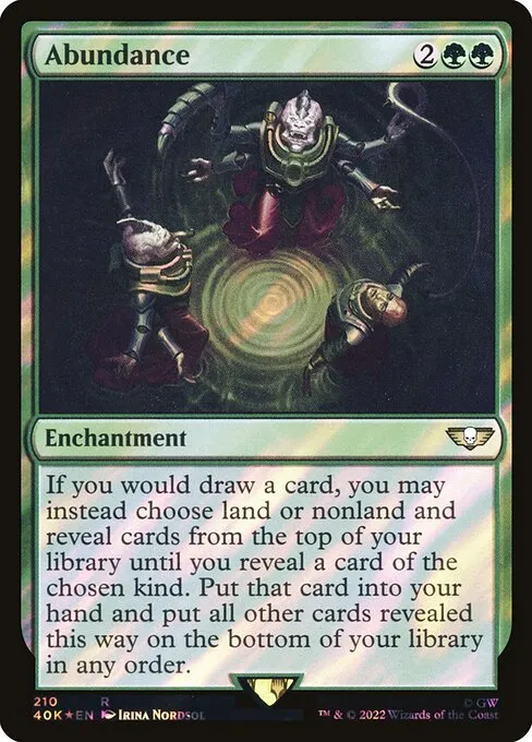 Abundance · Warhammer 40,000 Commander 210★/617