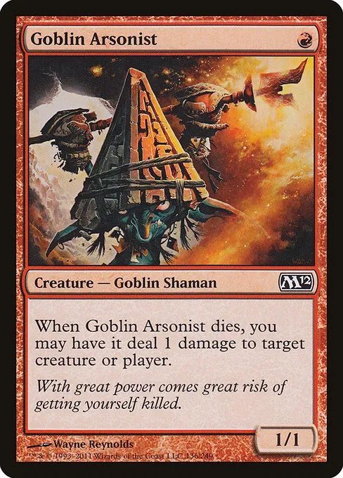 Goblin Arsonist · Magic 2012 136/249