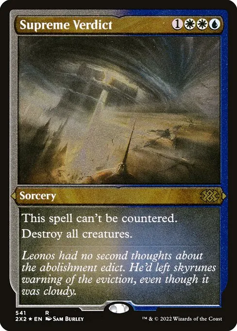 Supreme Verdict · Double Masters 2022 541/579
