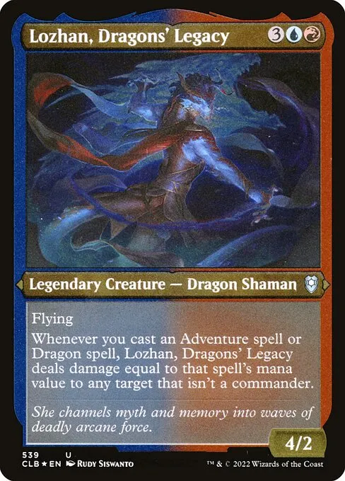 Lozhan, Dragons' Legacy · Commander Legends: Battle for Baldur's Gate 539/936