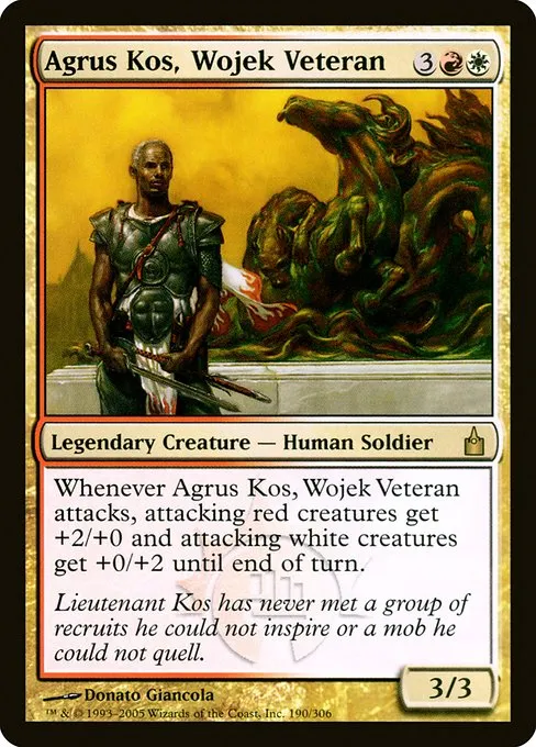 Agrus Kos, Wojek Veteran · Ravnica: City of Guilds 190/306