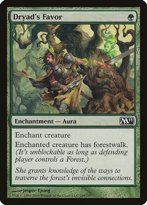 Dryad's Favor · Magic 2011 169/249