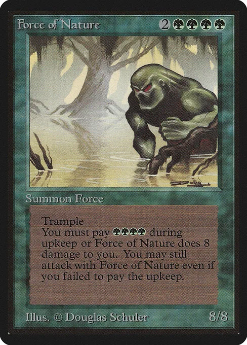 Force of Nature · Limited Edition Beta 195/302