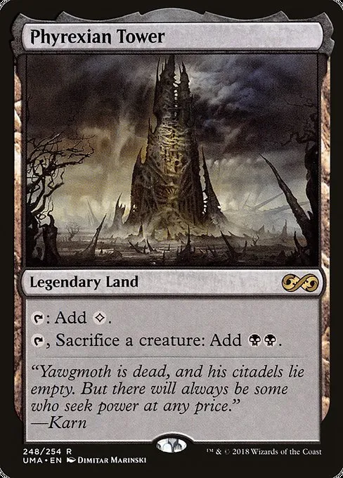 Phyrexian Tower · Ultimate Masters 248/254