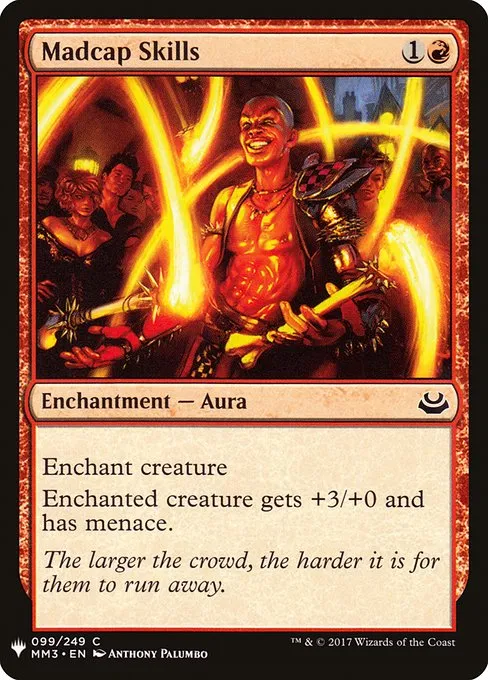 Madcap Skills · The List MM3-99/5050