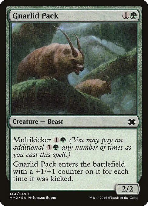 Gnarlid Pack · Modern Masters 2015 144/249