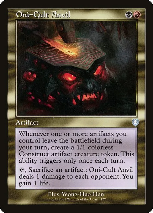 Oni-Cult Anvil · The Brothers' War Commander 127/209
