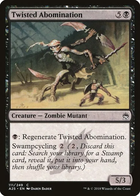 Twisted Abomination · Masters 25 111/249