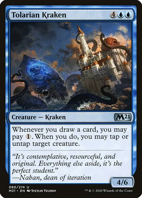 Tolarian Kraken · Core Set 2021 80/397