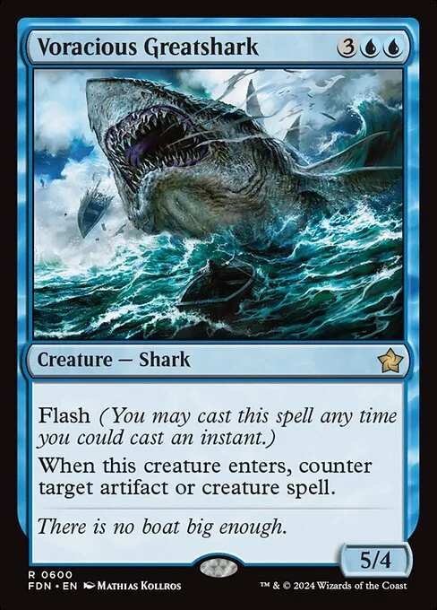 Voracious Greatshark · Foundations 600/771