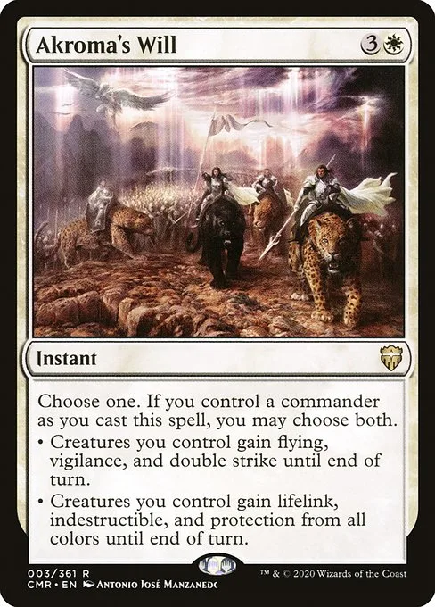 Akroma's Will · Commander Legends 3/718