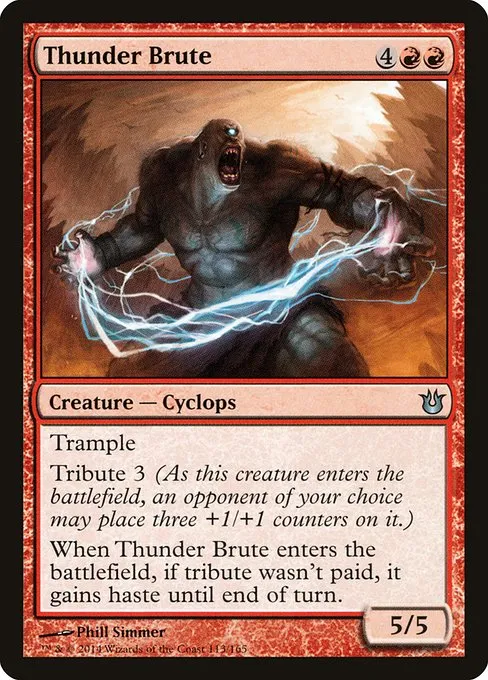 Thunder Brute · Born of the Gods 113/165