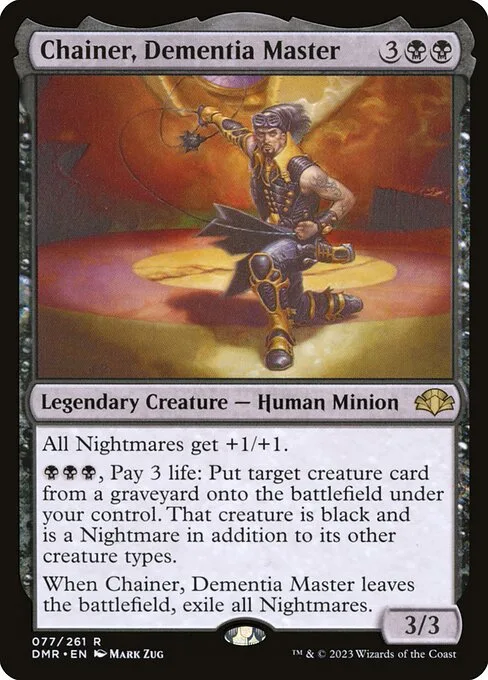 Chainer, Dementia Master · Dominaria Remastered 77/457
