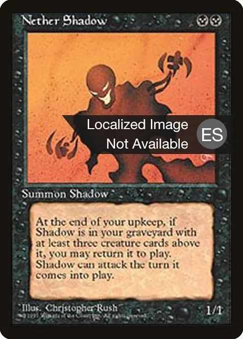 Nether Shadow · Fourth Edition Foreign Black Border 149/378
