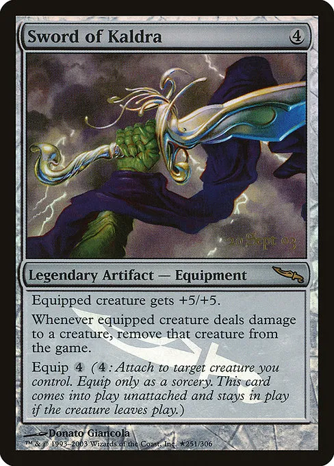 Sword of Kaldra · Mirrodin Promos 251★/1