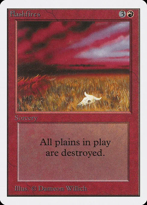 Flashfires · Unlimited Edition 152/302