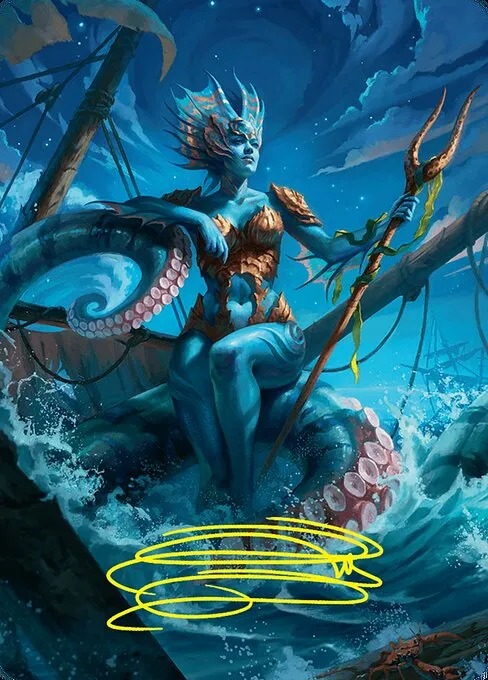 Kiora, the Rising Tide // Kiora, the Rising Tide · Foundations Art Series 30/55