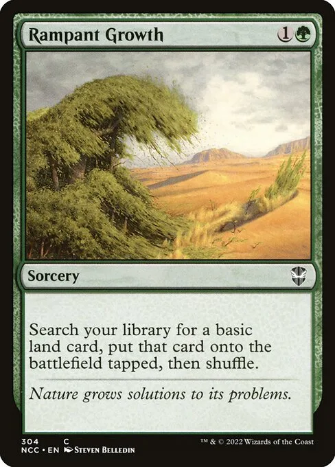 Rampant Growth · New Capenna Commander 304/447