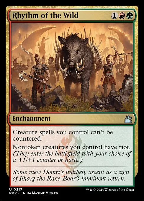 Rhythm of the Wild · Ravnica Remastered 217/531