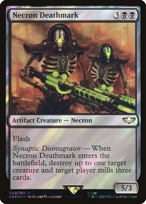 Necron Deathmark · Warhammer 40,000 Commander 42★/617