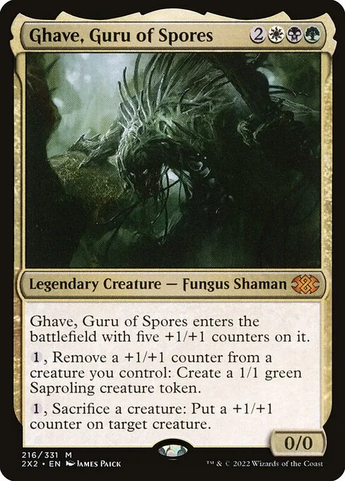 Ghave, Guru of Spores · Double Masters 2022 216/579
