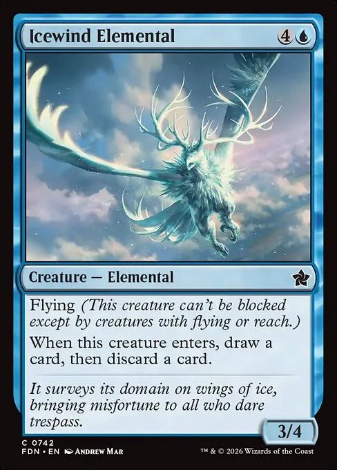 Icewind Elemental · Foundations 742/771