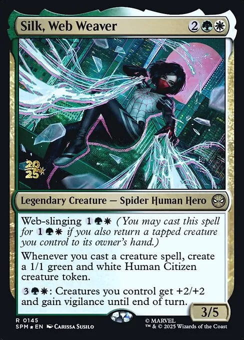 Silk, Web Weaver · Marvel's Spider-Man Promos 145s/68