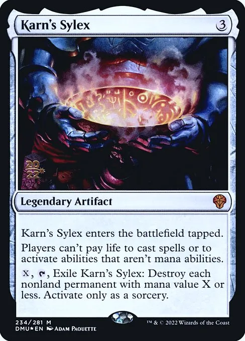 Karn's Sylex · Dominaria United Promos 234s/161