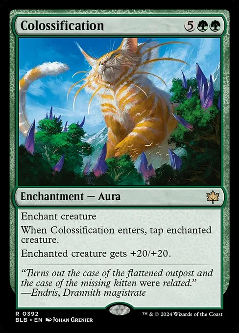 Colossification · Bloomburrow 392/398