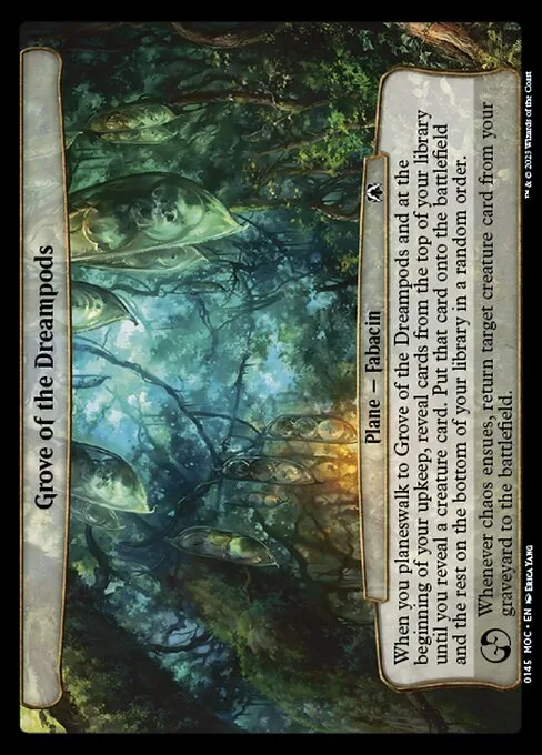 Grove of the Dreampods · March of the Machine Commander 145/450