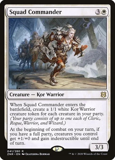 Squad Commander · Zendikar Rising 41/407