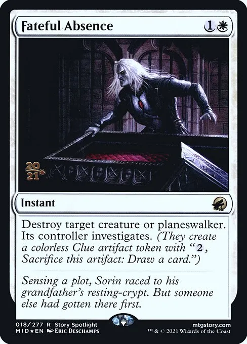 Fateful Absence · Innistrad: Midnight Hunt Promos 18s/155
