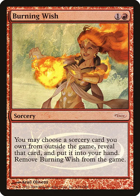 Burning Wish · Judge Gift Cards 2009 5/10